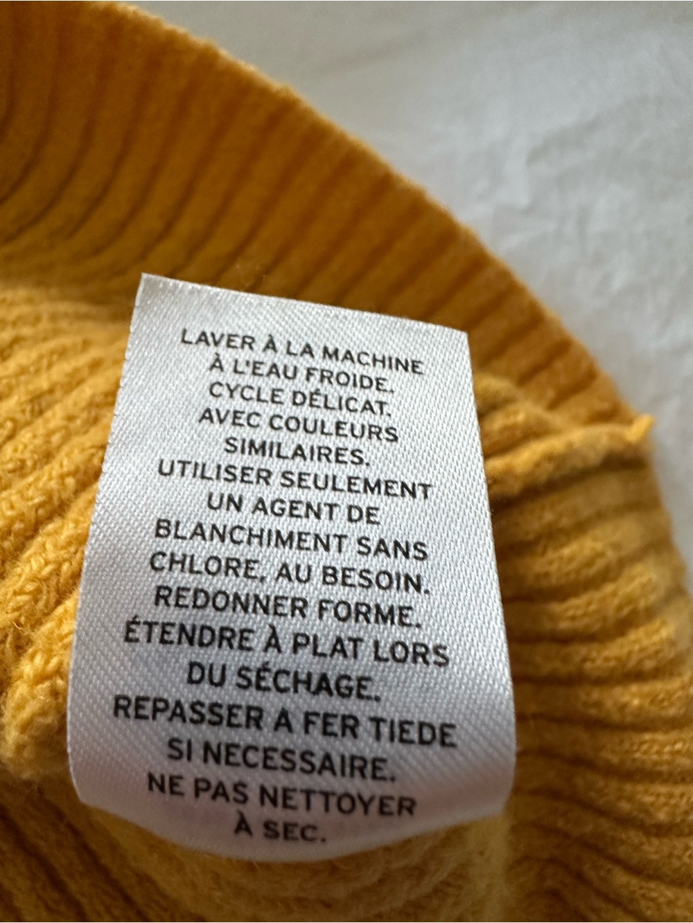 BP Nordstrom Ribbed mock sweater in mustard size medium - Picture 12 of 12